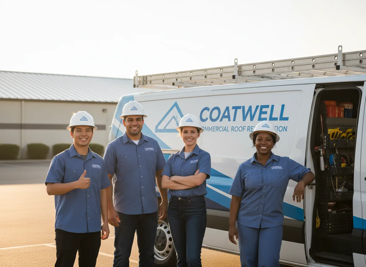 Commercial roof coating company in Little Plymouth, VA